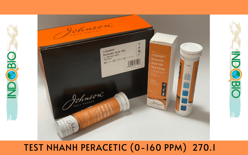 TEST NHANH PERACRTIC 0-160PPM, JOHNSON-ANH 270.1